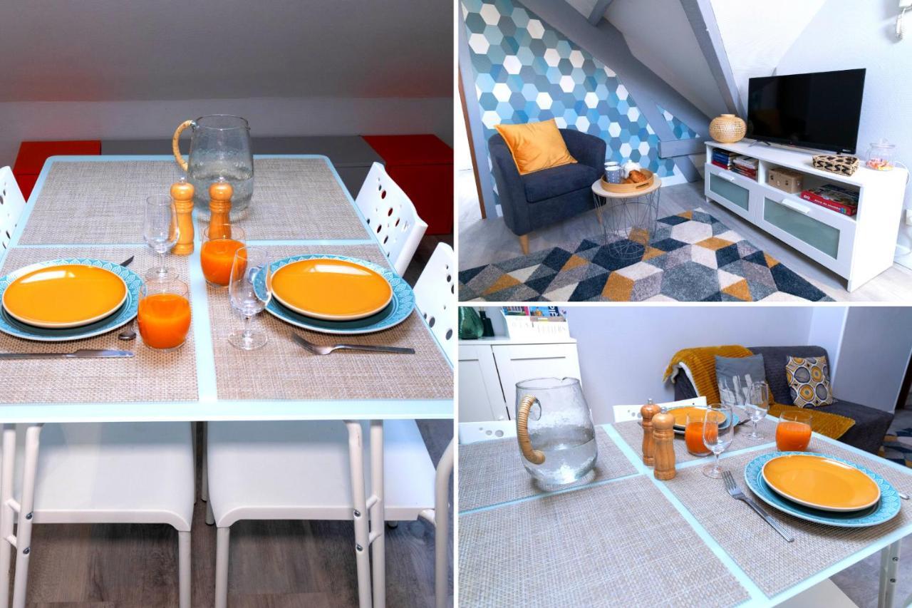 Le Geo Pop - Renove & Calme - Centre Compiegne Apartment Ngoại thất bức ảnh